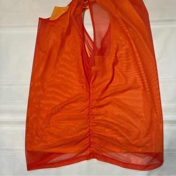 DKNY Women's Mesh-Detail Crewneck Sleeveless Tank TopSz XL NWT - Picture 11 of 13